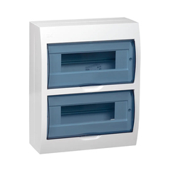 Щиток распределительный навесной IEK Krepta 3 ЩРН-П-24, 24 модуля, IP41, пластиковый, белый