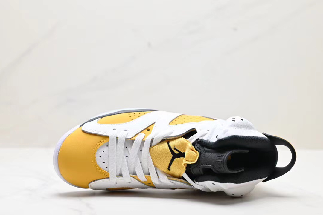 Yellow white jordans clearance