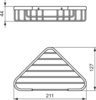 Полочка для шампуня угловая Ideal Standard IOM A9105XG