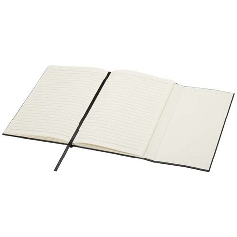 Блокнот Alejandra формата А5 с твердой обложкой из переработанной кожи