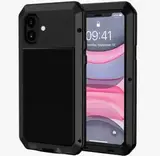 Бронированный противоударный чехол Taktik Extreme для iPhone 16 Plus черный