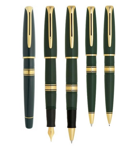 Ручка-роллер Waterman Charleston Bottle Green GT (13037 T)