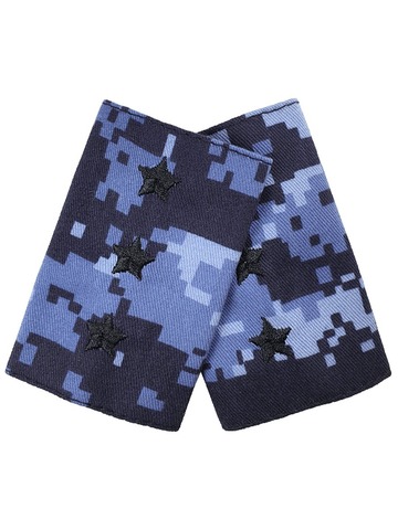 Фальшпогоны Росгвардия синяя точка ст.прапорщик