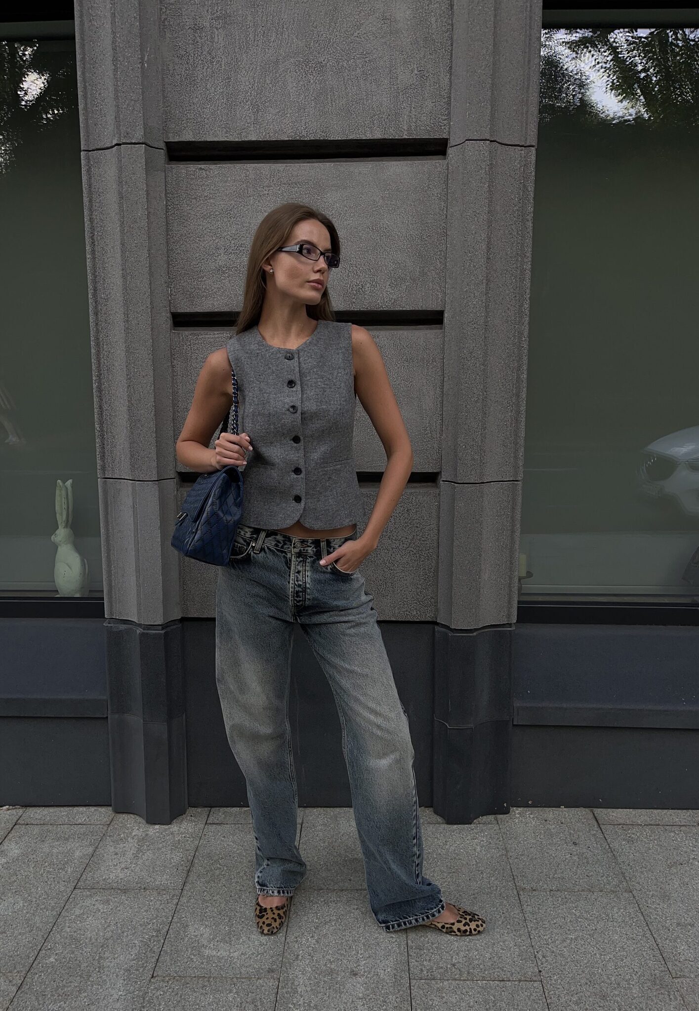 Джинсы boyfriend vintage