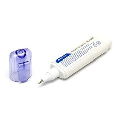 
          Корректор-ручка Alingar, 16 мл, на спиртовой основе, металл. наконечник, уп. 12 шт