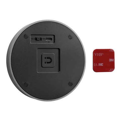 359708 OVER NT25 434 серый Светильник накладной сенсорный для лестниц IP20 LED 0.4W 3000К 1000mAh Li-ion, 5V VESPERA