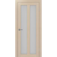 Купить Межкомнатная дверь экошпон Турин 521.22 дуб белёный остеклённая