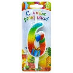 Свеча-цифра тортовая 