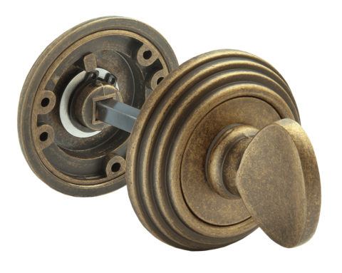 Завертка сантехническая Rucetti RAP-CLASSIC-L WC OMB Цвет - старая античная бронза