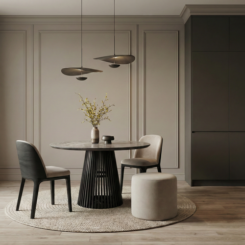 Дизайнерский стол LINES CERAMIC black