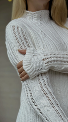 Мастер-класс по вязанию спицами свитера 