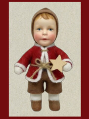 0314-М Молд силиконовый непищевой лицо для кукол 