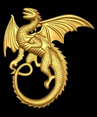 Силиконовый молд Дракон мини