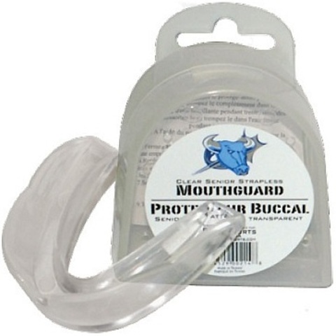 Капа BlueSports STRAPLESS MOUTHGUARD JUNIOR CLEAR