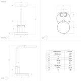 Светодиодная настольная лампа Eglo BROLINI 900529 5