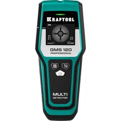 KRAFTOOL GMS 120, ЖК дисплей, универсальный детектор (45298)