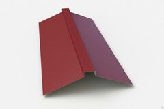 Конек кровельный  115*30*115 0,45 РЕ 3005  Красное вино