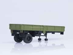 Semitrailer ODAZ-885 green 1:43 AutoHistory