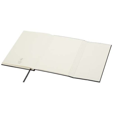 Блокнот Alejandra формата А5 с твердой обложкой из переработанной кожи