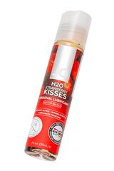 Смазка с ароматом клубники JO Flavored Strawberry Kiss - 30 мл. - 