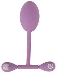 Сиреневый тренажер мыщц тазового дна Vaginal Trainer - 