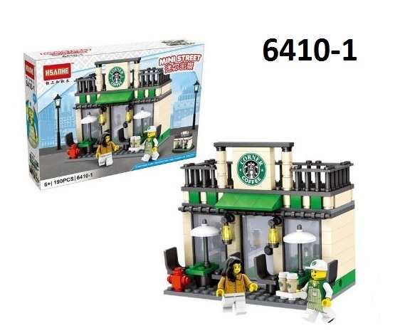 Конструктор Городская улица кафе — Street Mini Constructor