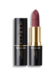 RELOUIS Помада губная матовая ICON LOOK тон:10 натуральный приглушенный розово-ягодный