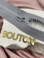 Молния трактор Тип 10 (6мм) Arta-F, 079 светло-серый