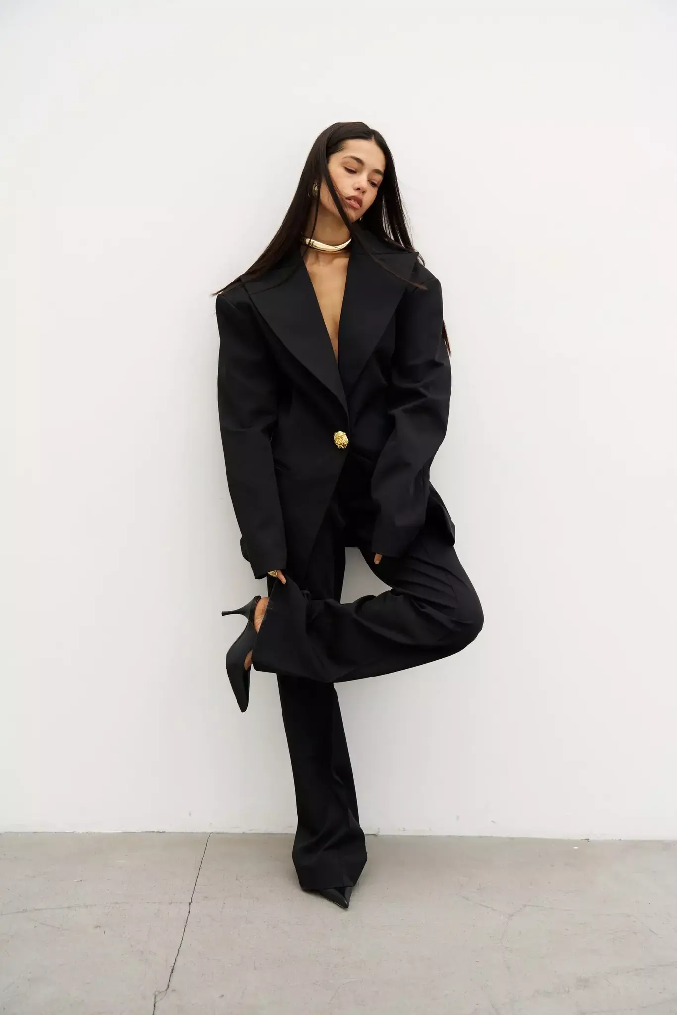 Брюки палаццо