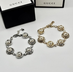 Браслет-цепочка с круглыми подвесками style by GUCCI