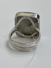 Лабрадорит (кольцо из серебра)