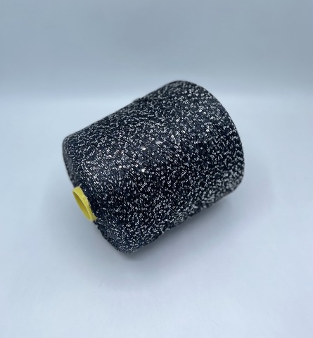 Industria Italiana, Din, 460м, 100%Полиэстер(пайетки), Черный. 37061