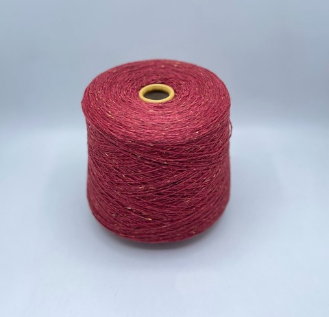 Filcom, Tibet tweed 2/11 550м. 50%Як, 50%Шелк, Мятая клубника,твидовый, 37149