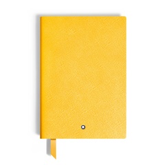 Блокнот среднего размера Sartorial, цвет «Модена Йеллоу» — страницы в линейку.