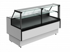 Холодильная витрина Carboma PRAIA 2 GC85 SM 1,8-1 с боковинами