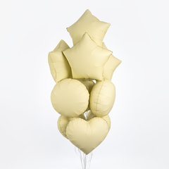 Г 18''/46 см, Звезда, Матовый, Сливочное масло, 1 шт.
