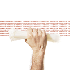 Стяжка - хомут кабельная нейлоновая КСС 5х250 белые — 100 шт/уп