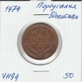 V1194 1974 Португалия 50 сентаво