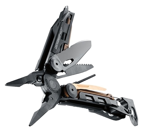 Мультитул Leatherman Mut Black, 16 функций, нейлоновый чехол (850122N) | Multitool-Leatherman.Ru