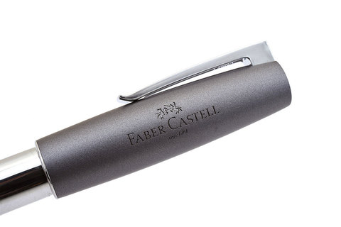 Перьевая ручка Faber-Castell Loom Metallic Grey перо EF
