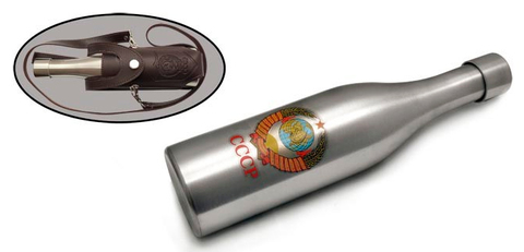 Фляга «Бутылка дорожная СССР»,  в чехле с ремнем, 510 мл