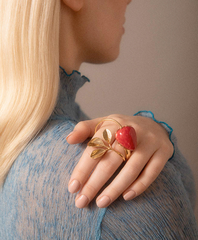 Кольцо STRAWBERRY