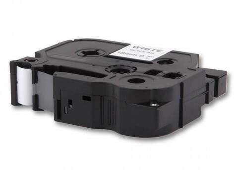 Лента Cactus CS-TZ241 (TZE-241) черный для принтеров Brother P-touch 18R, PT 1005F, PT 1005FB, PT 1090, PT 1280, PT 7100VP, PT 7600VP, PT 9500PC, PT 9600, PT 9700PC, PT 9800PCN, PT D200VP, PT D450VP, PT D600VP, PT e300VP, PT E550W, PT P700 (18 мм x 8