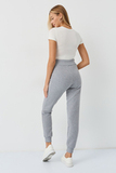 Спортивные брюки для беременных 16173 серый меланж