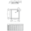 Душевой поддон 120х90 см Ideal Standard Connect Air E105901