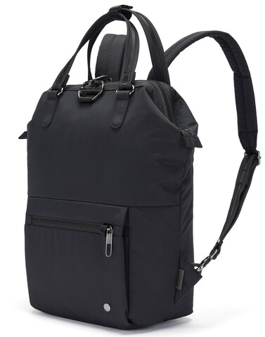 Картинка рюкзак городской Pacsafe Citysafe CX mini черный econyl - 3