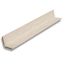 Угол к панелям ПВХ ВЕК универсальный Лиственница кремовая 3000 мм