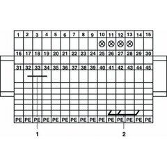 DLK 2,5-PE-Клемма для подключения электродвигателя