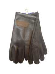 Перчатки. Мужские. Материал верха: Эко кожа. Замша. Подклад: Плюш-флис. Тянутся. Облегают руку. Сенсорные. 12 шт в упаковке.