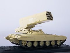 Tank T-72 TOS-1 Pinocchio Our Tanks #14 MODIMIO Collections 1:43